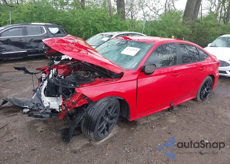 2023 Honda Civic Sport z USA, uszkodzony, nr VIN 2HGFE2F52PH523053